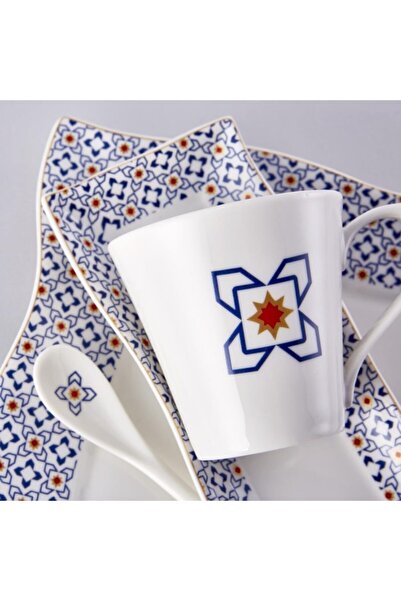 Karaca Lyra 32 Parça 6 Kişilik Porselen Kahvaltı Takımı