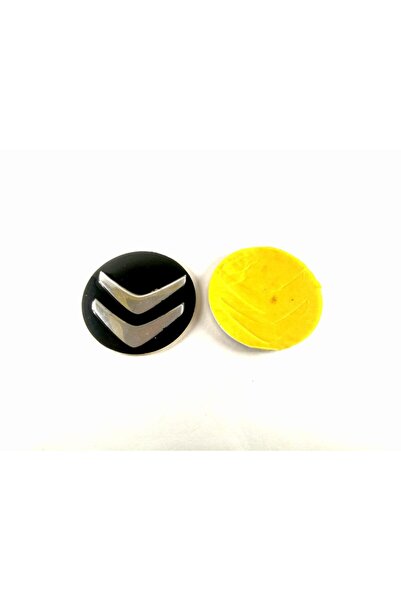 QUWA Cıtroen Uyumlu Jant Göbek Arması (yapıştırma) (4adet) (55mm)