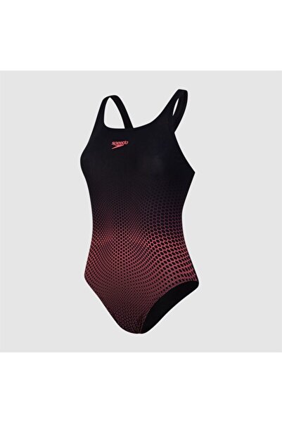 SPEEDO Hexagonal Medalist Swimsuit Kadın Yüzücü Mayosu