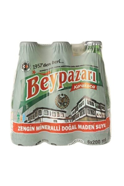 Beypazarı Doğal Sade Soda Maden Suyu 24x200 ml