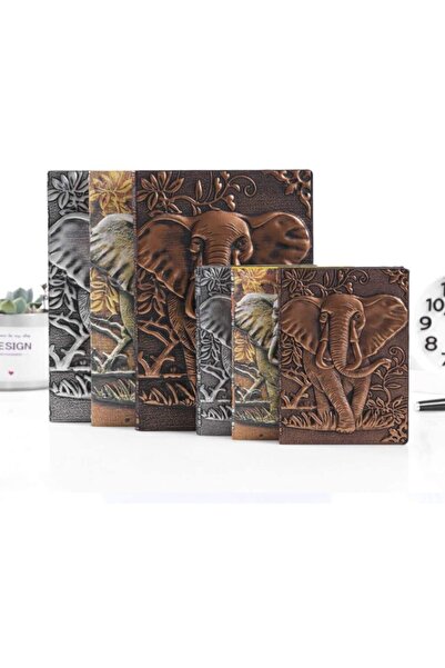 Debug Hediyelik Deri Defter 3d Kabartmalı