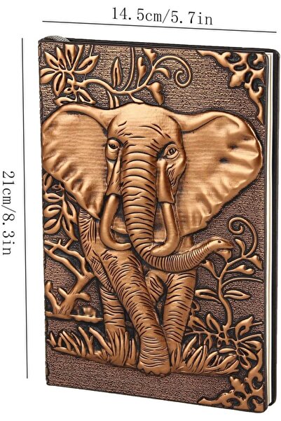 Debug Сувенірний шкіряний блокнот з 3D-рельєфом