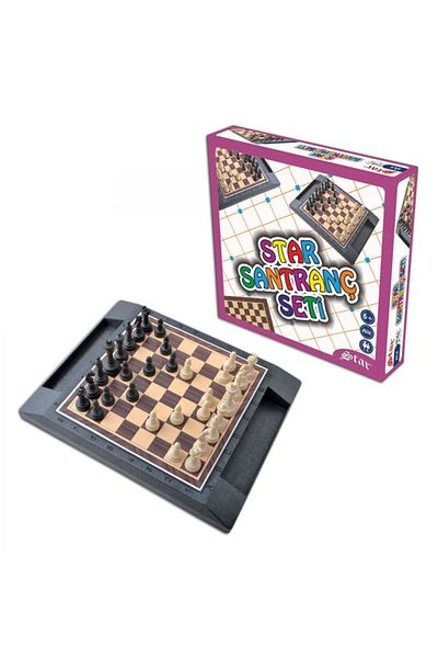 Star Boxed Six Open Chess Set