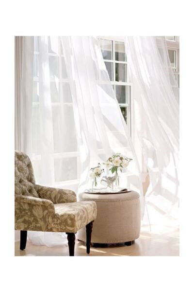 La Rose Des Sables 300x260 cm Beyaz Düz Tül