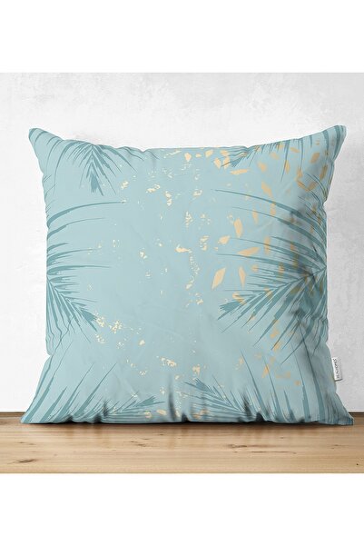 Realhomes غطاء وسادة مزخرف بتصميم خاص مطبوع رقميًا على الوجهين من جلد الغزال