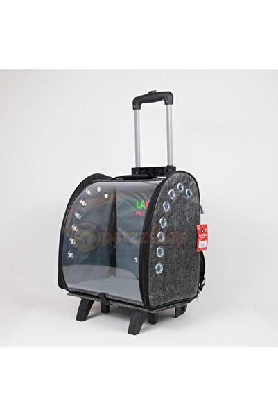 LAVİSTA Lavista Kale Valiz Pet Taşıma Çantası Gri 38x26x42h Cm
