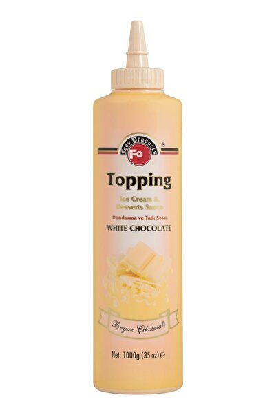FO Topping Beyaz Çikolata Sos 1000 gr