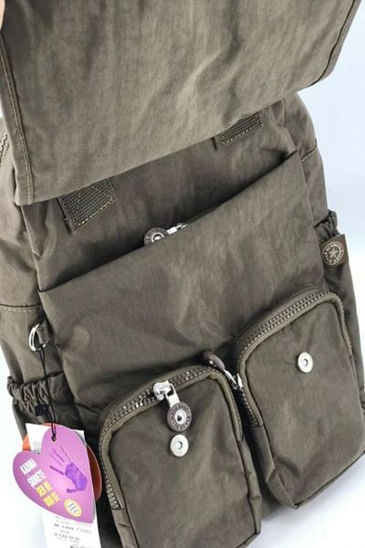 MEGA Καφέ αδιάβροχο σακίδιο πλάτης Kipling