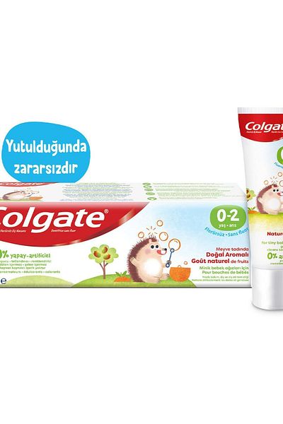Colgate العلامة التجارية: معجون أسنان للأطفال خالي من الفلورايد لعمر 0-2 سنة 40 مل الفئة: معجون أسنان
