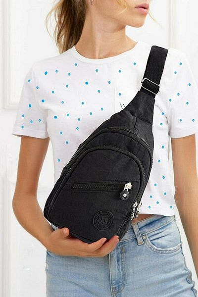 Newish Polo Unisex αδιάβροχο σακίδιο πλάτης Cross Strap Waist Shoulder Chest and Sports Bag Daily Bodybag