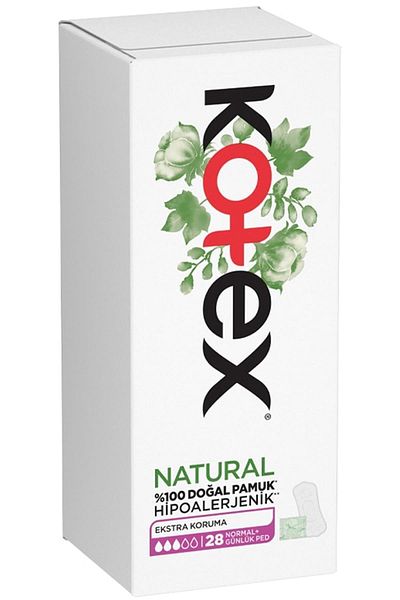 Kotex Natural Normal Daily Pad 28 Liters