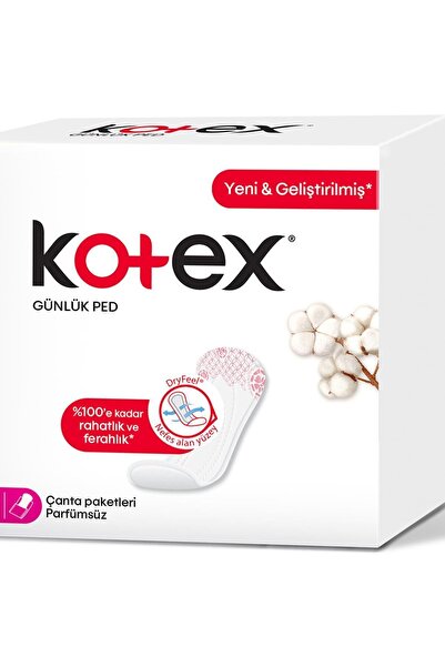 Kotex Marka: Günlük Ped Normal 56'lı Kategori: Hijyenik Ped