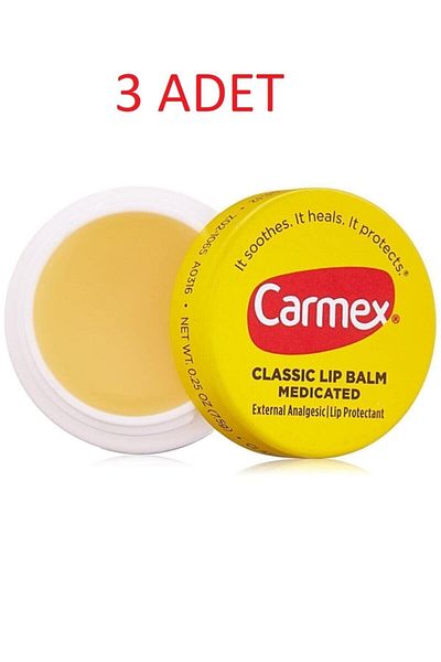 Carmex Lip Balm 7.5 Gr 3 Pieces