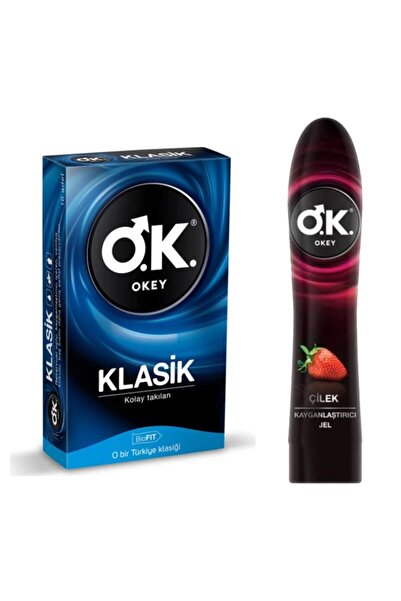 Okey Prezervatif Ve Kayganlaştırıcı Set
