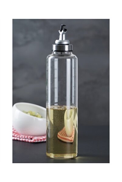 YzHome 950 مل زجاج البورسليكات مقياس خالي من التنقيط زيت الخل