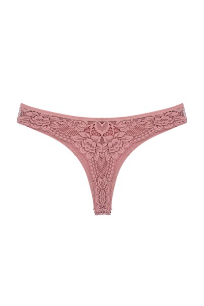 Zena Cotton Lace String Women's Panties Set of 3