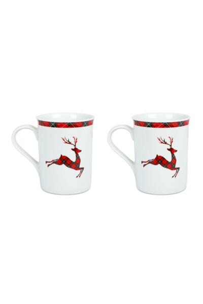 SOMEHOMEİSTANBUL Some Home Istanbul Dear Deer Collectıon -kupa 2'li Set Geyik...