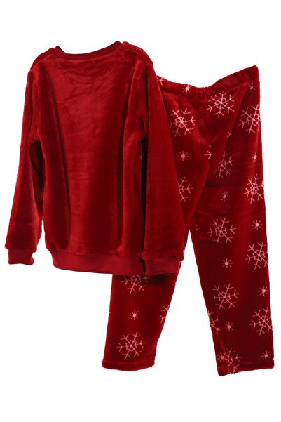 DOFİ Ki̇ds Girl's Super Soft Pajama Set New Year's Combination