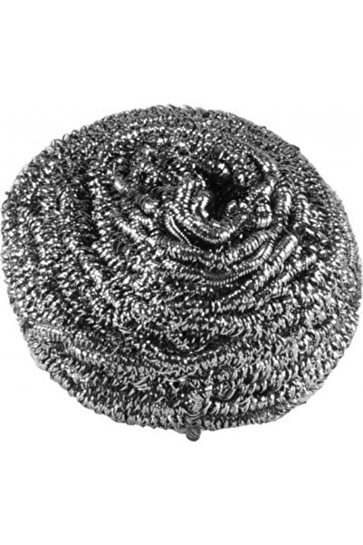 ERSİN AMBALAJ سلك تنظيف الأطباق 60 جرام سلك كروي من الفولاذ المقاوم للصدأ السميك 5 قطع