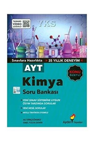 aydin yayinlari ayt kimya konu ozetli soru bankasi fiyati yorumlari trendyol