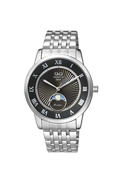 Q&Q Qz10j208y Metal Cord Men's Wristwatch