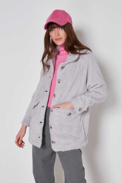 Vitrin Jacket - Gray - Fitted