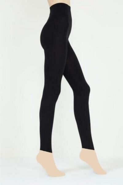 Momslab Ženske crne Bambus tajice