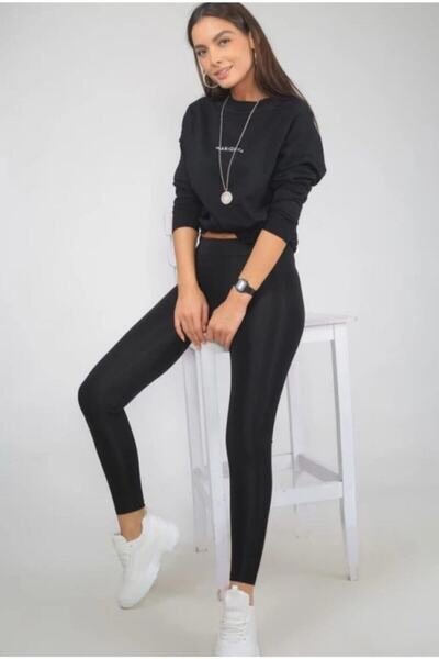 jilly jo جوارب ديسكو لامعة عالية الخصر للسيدات باللون الأسود