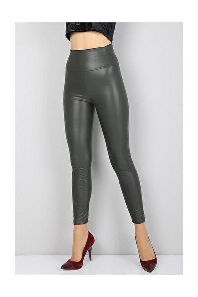 jilly jo Δερμάτινο καλσόν με βελούδινο εσωτερικό