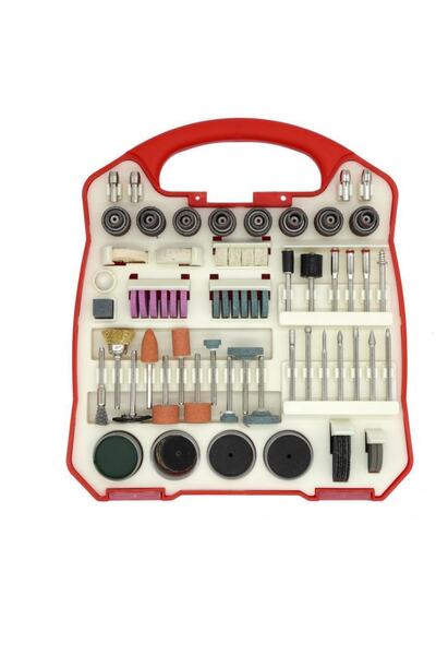 Genel Markalar 0075 Hobi Gravür Mini Aksesuar Seti 189 Parça Dremel Uyumlu