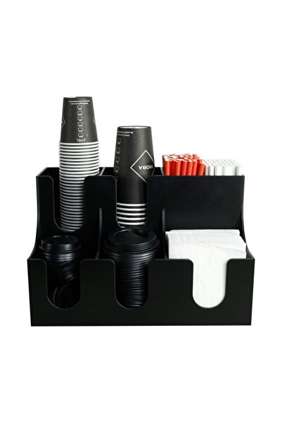 Genel Markalar Karton Bardaklık, Pipet, Peçetelik Ve Karıştırıcı Standı