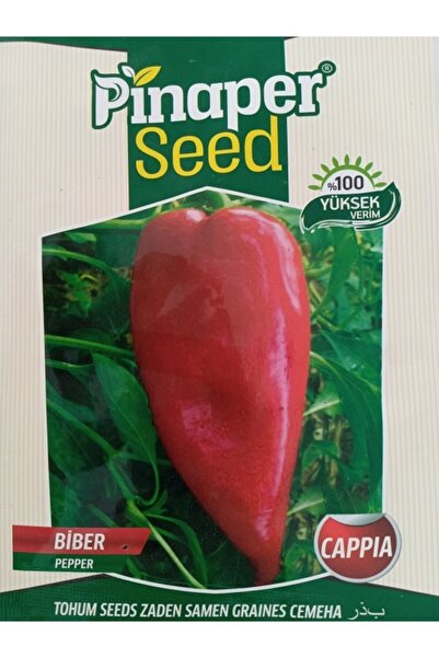 Asenya Biber Tohumu 1 Paket 5 Gr Kapya Biber Salçalık Biber Kırmızı Biber Toh...