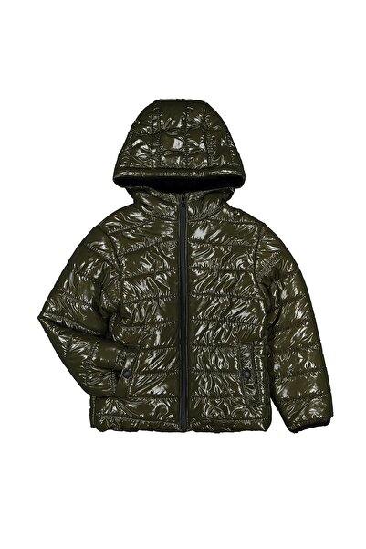 Verscon Unisex Children's Fiber Square Patterned Coat