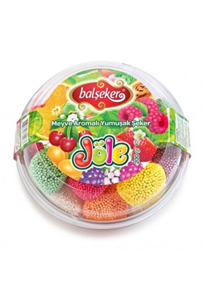 Balşeker حلوى طرية بنكهة فاكهة الجيلي 4 × 200 غ