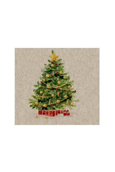 alouette منديل عيد الميلاد من خشب الصنوبر - 20 قطعة