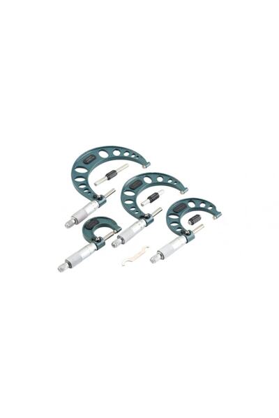 Genel Markalar Dış Çap Mikrometre Seti 0-25/75-100 (4 Parça)