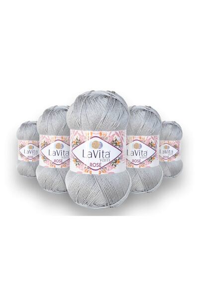 LaVita Yarn Роза, набір з 5 штук Амігурумі, Панч, Етамін, Нитки для ручного в...