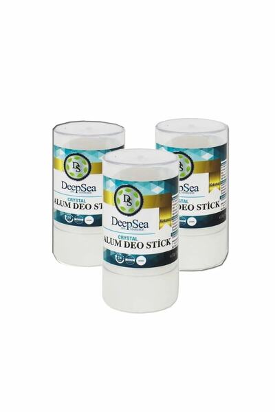 DeepSEA Kristal Doğal Tuz Içeren Roll-on 120 G Deodorant - 3 Adet