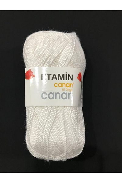 canan Etamine, Cross Stitch and Punch Thread - White