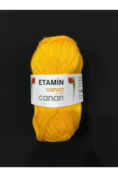 canan Etamin, Kanaviçe Ve Punch Ipi E111 Sarı