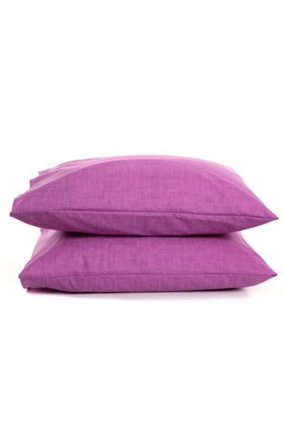 MERTİM Μαξιλαροθήκη Mer-tim 2 τεμαχίων 50x70 Ranforce Purple