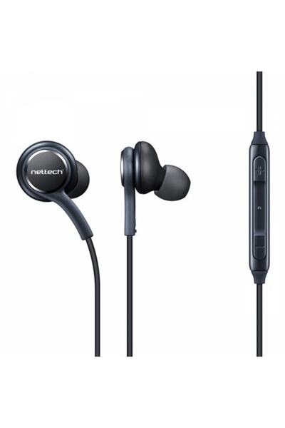 Nettech Nt 34 Kablolu Kulak Içi Kulaklık  Siyah 1m