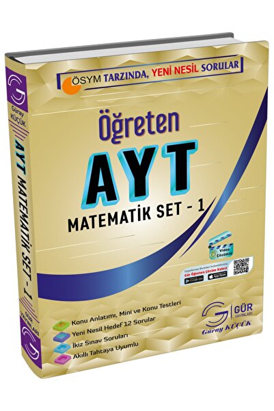 Gür Yayınları Öğreten Matematik Fasikülleri Ayt Matematik Seti - 1