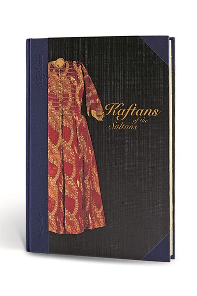 Le Color Ottoman Caftan Journal Striped Navy Blue