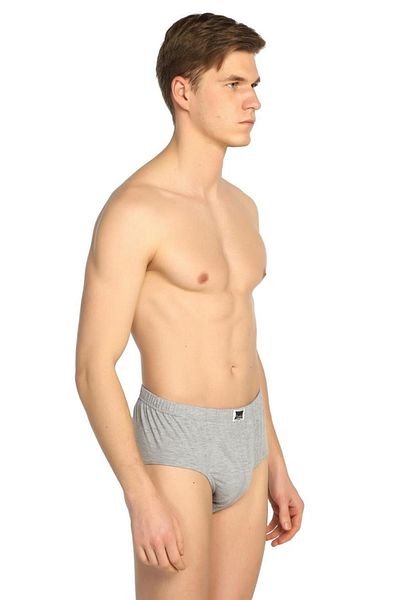Tutku Slip din bumbac gri pentru bărbați, 2 piese Mrt0109g2