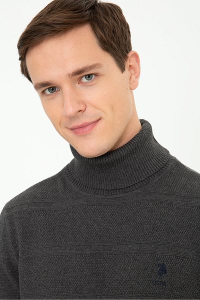 U.S. Polo Assn. Gray Men's Sweater