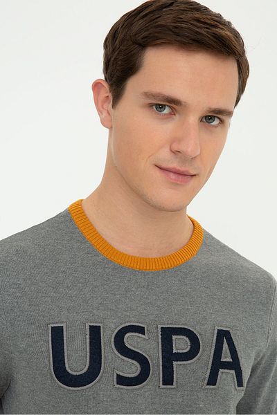 U.S. Polo Assn. Gray Men's Sweater