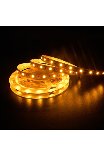 Smyrna Store 2 Metre Amber Renk Şerit Led Açma Kapama Düğmeli Tak Çalıştır Ha...
