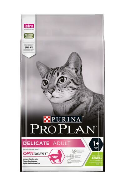 Pro Plan Adult Yetişkin Delicate Lamb Kuzu Etli Optidigest Kedi Maması 1,5 Kg