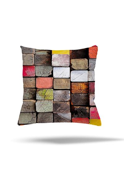 Latibule Marble Zebra African Woman Pattern Concealed Zippered Pillowcase Throw Pillow Cover Seat Pillow Case